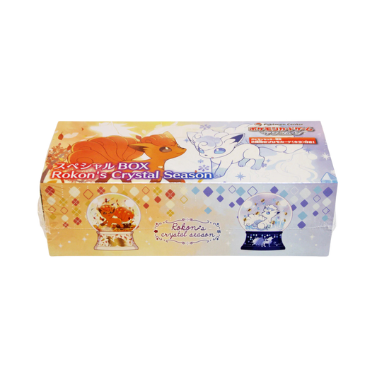 Japanese Pokemon Center Rokon's Crystal Season Vulpix