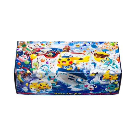 Japanese Pokemon Center Yokohoma Sun & Moon Pikachu Box