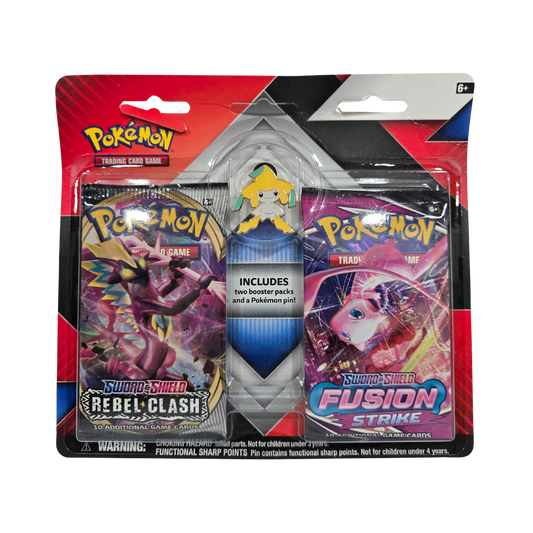 Fusion Strike + Rebel Clash Pin Blister [Jirachi]