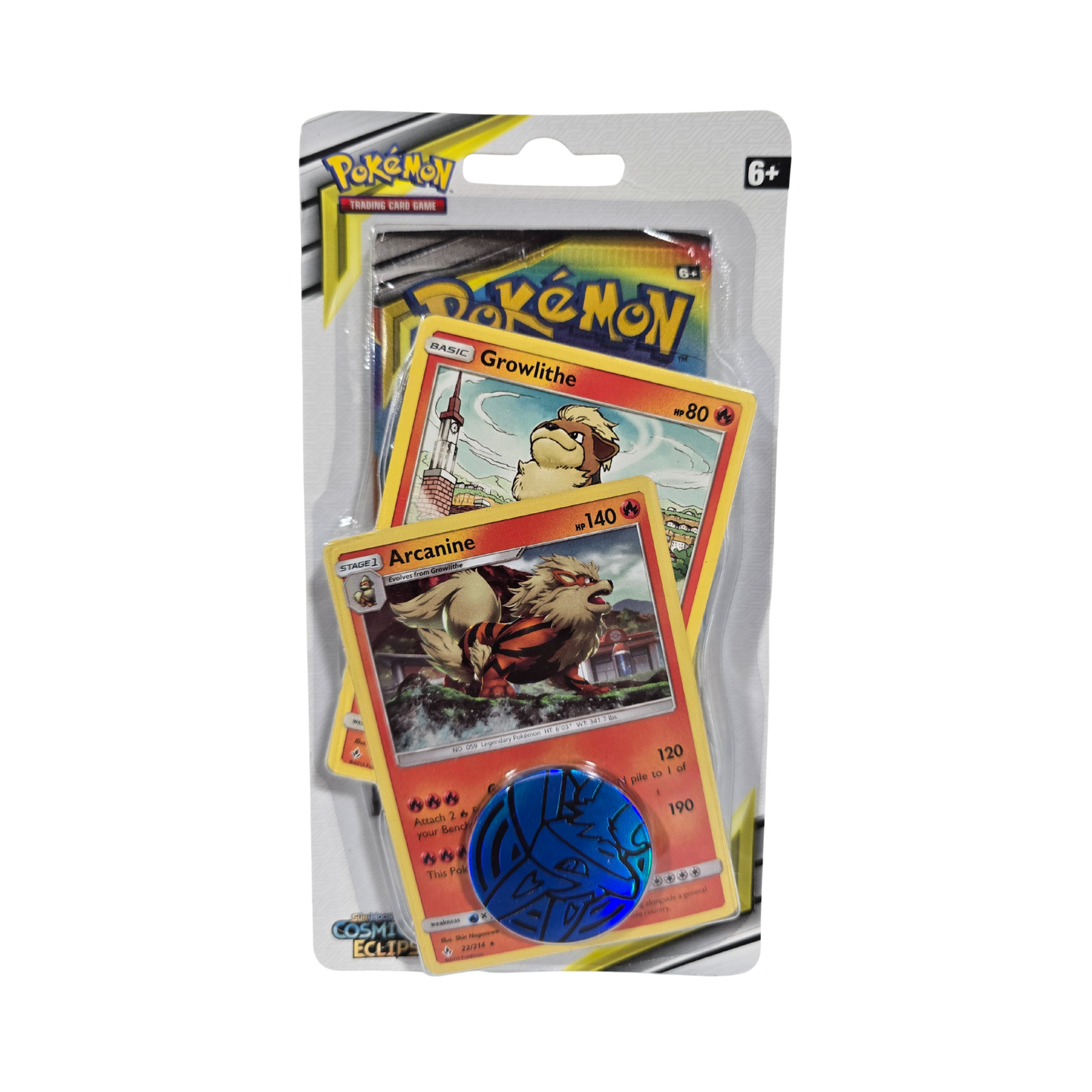 Cosmic Eclipse Single Pack Blister [Arcanine]