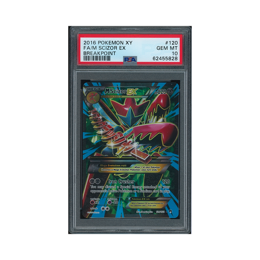 2016 Pokémon XY Breakpoint M Scizor EX #120 PSA 10