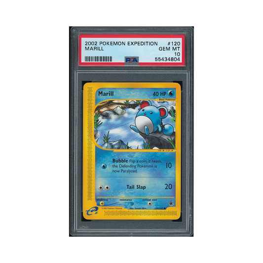 2002 Pokémon Expedition Marill #120 PSA 10
