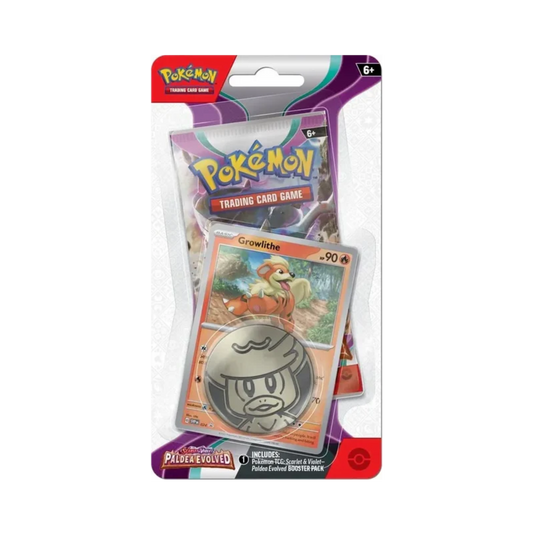Paldea Evolved Single Pack Blister [Growlithe]