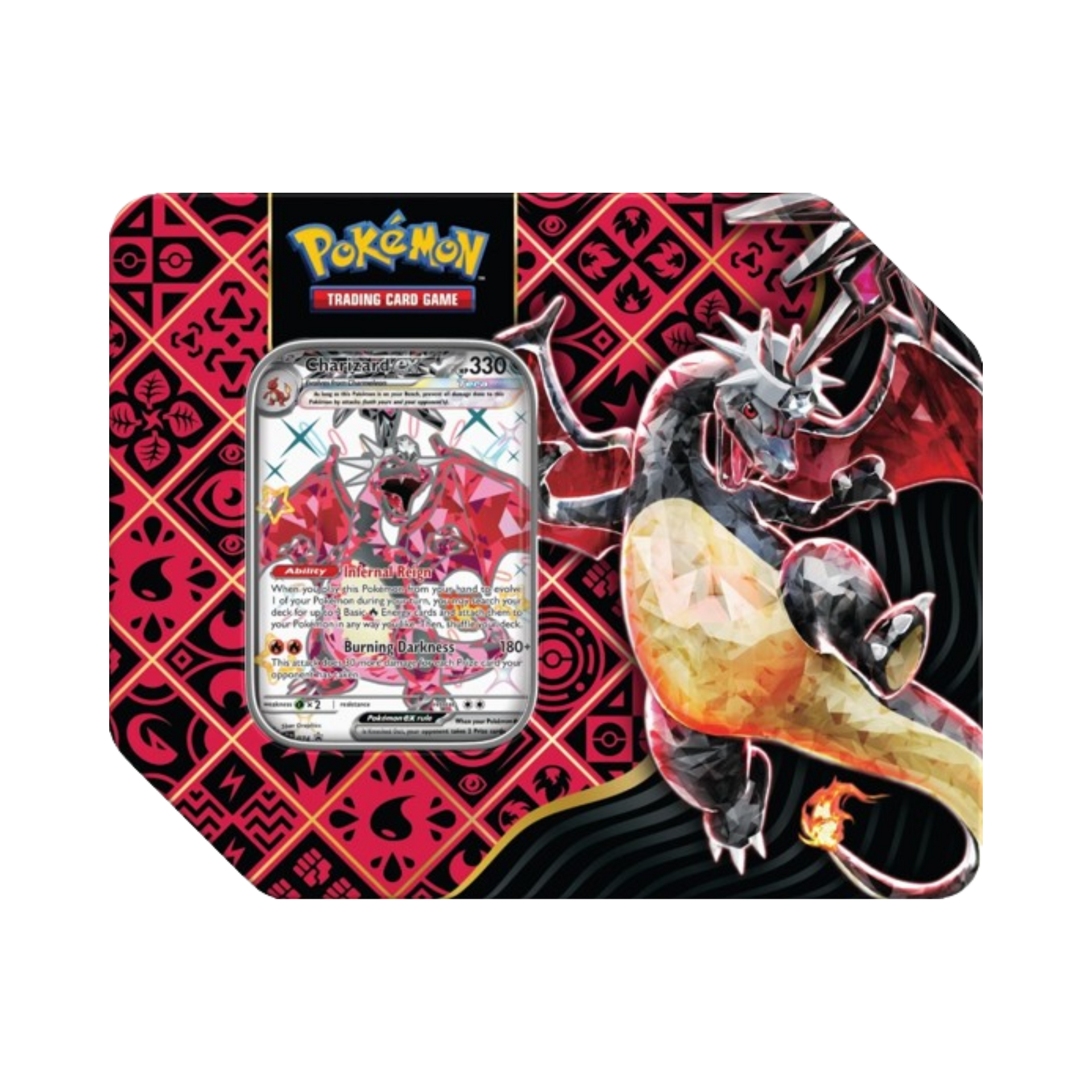 Paldean Fates Tin [Charizard ex] – Pack Fresh