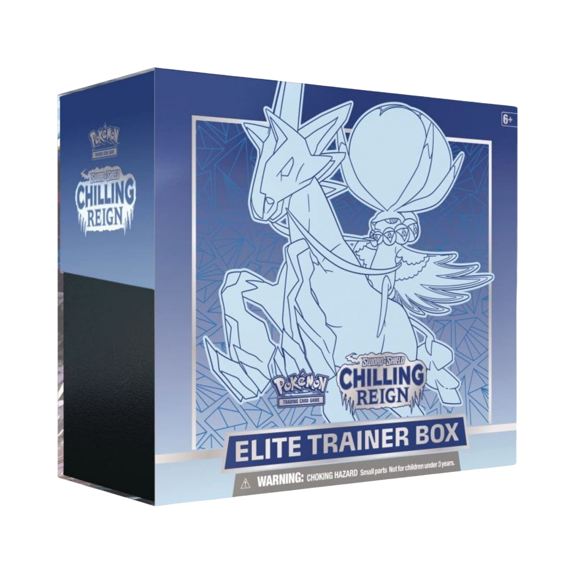 ポケモンカードゲーム Chilling Reign エリートトレーナーボックス Chilling Reign Elite Trainer Box [Ice Calyrex] – Pack Fresh