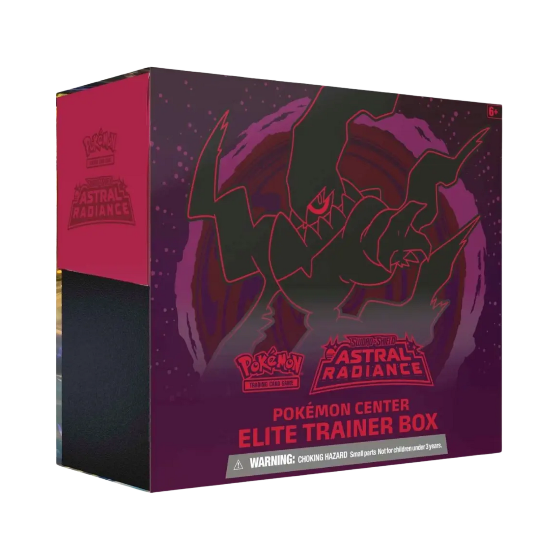 Sealed Pokémon Astral Radiance Elite Trainer Box Pokémon Center Exclusive with 10 booster packs, exclusive sleeves, and collector accessories