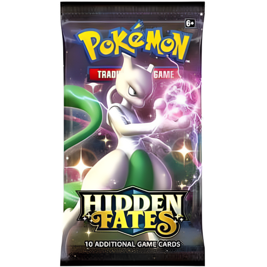 Pokemon Sun & Moon Hidden Fates Booster Pack (1x Random Artwork)