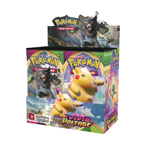 Pokemon Sword & Shield Vivid Voltage Booster Box- Buy Pokemon Online - Pack Fresh