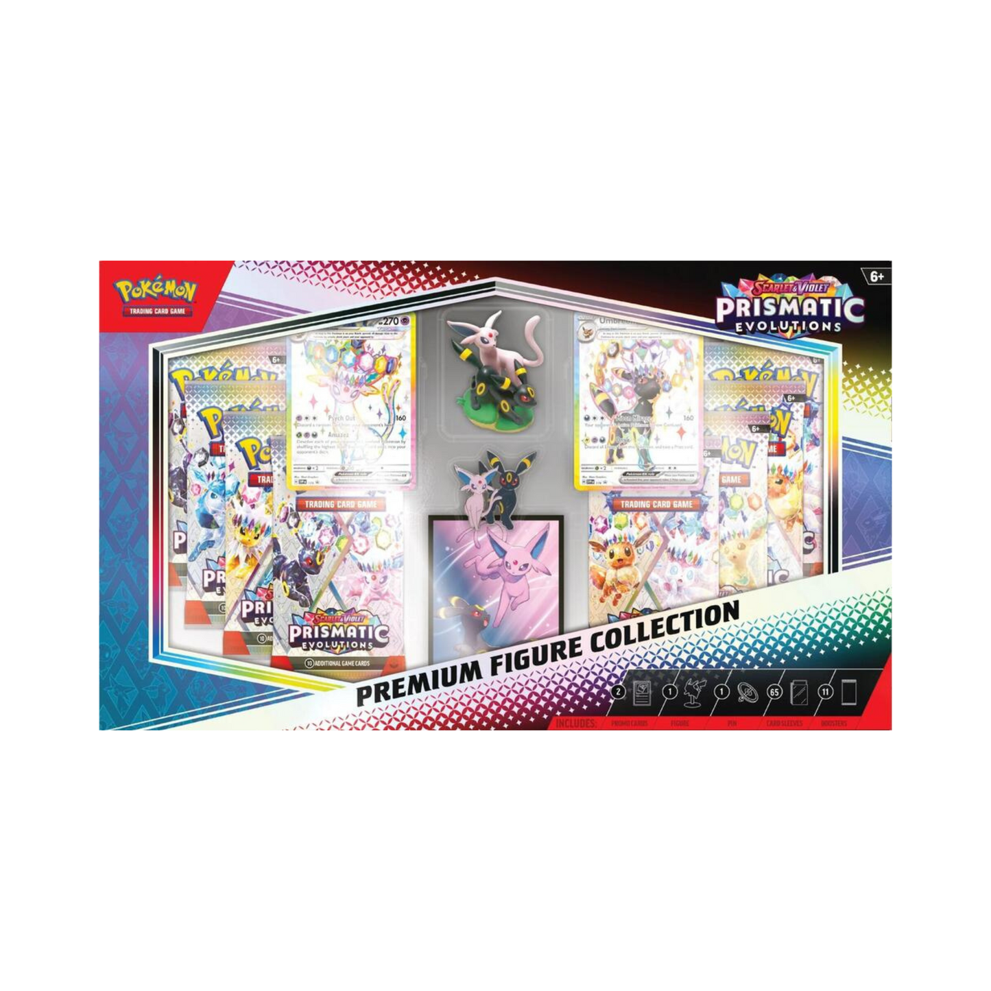 Prismatic Evolutions Premium Figure Collection Box