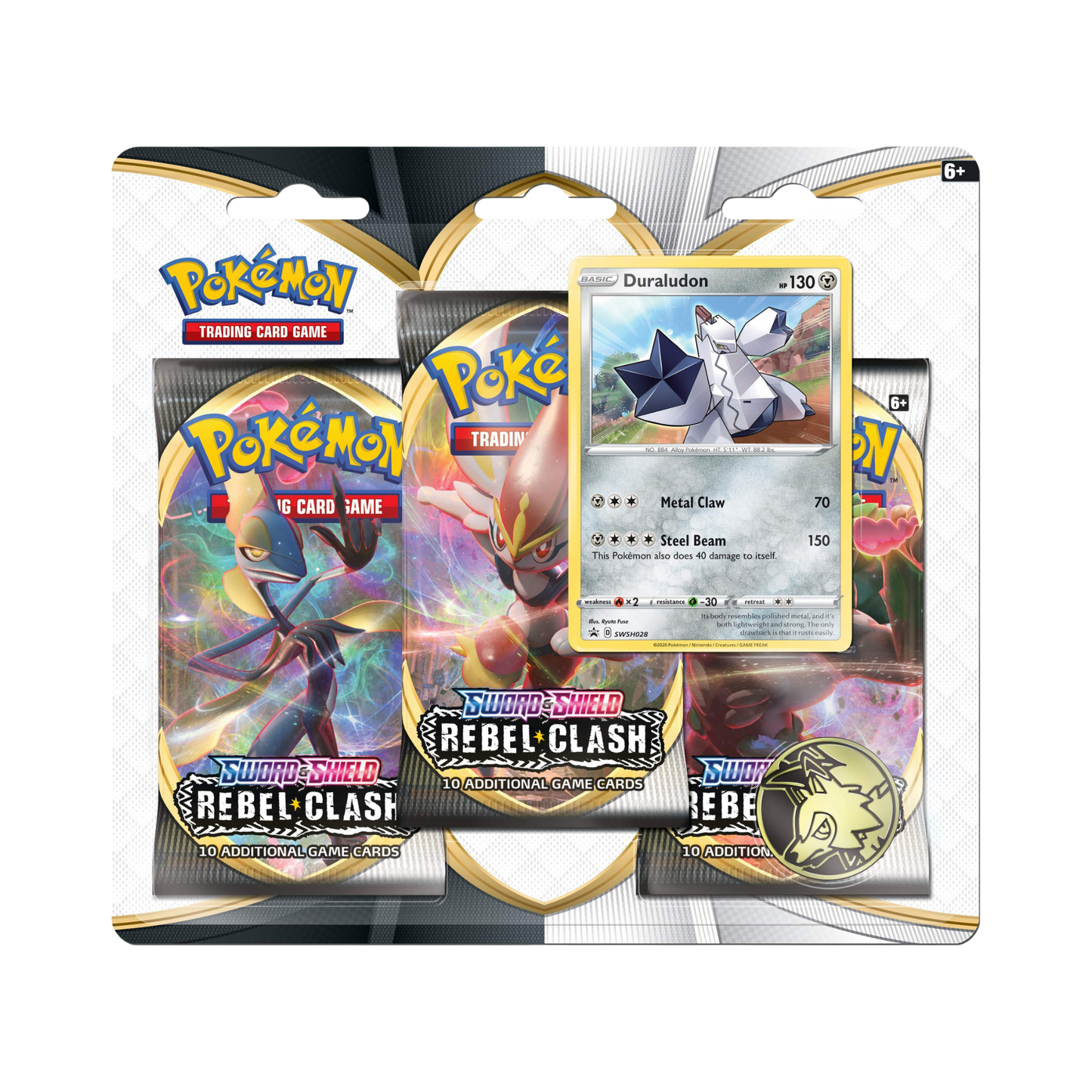 Rebel Clash 3-Pack Blister [Duraludon]