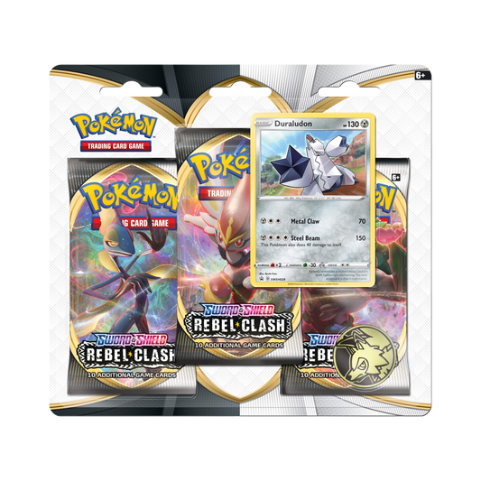 Rebel Clash 3-Pack Blister [Duraludon]