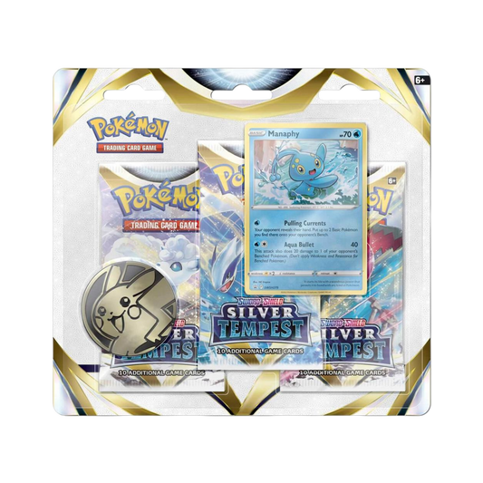 Silver Tempest 3 Pack Blister [Manaphy]