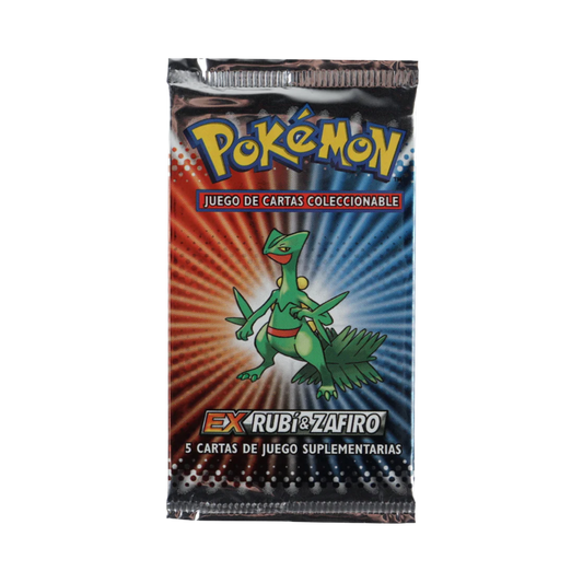 Spanish Ex Ruby & Sapphire Booster Pack