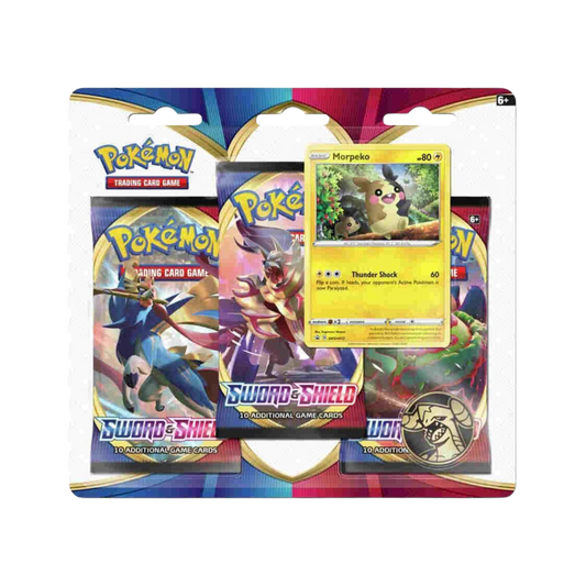 Sword & Shield Base Set 3-Pack Blister [Morpeko]