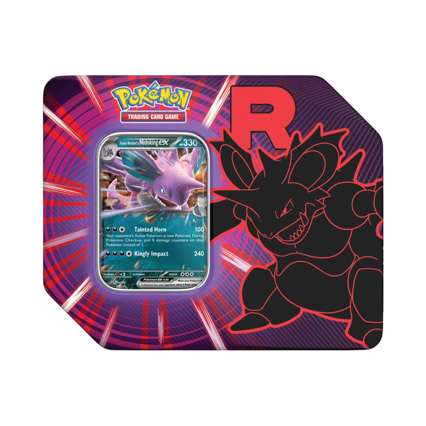 Team Rocket Tin [Team Rocket's Nidoking ex]