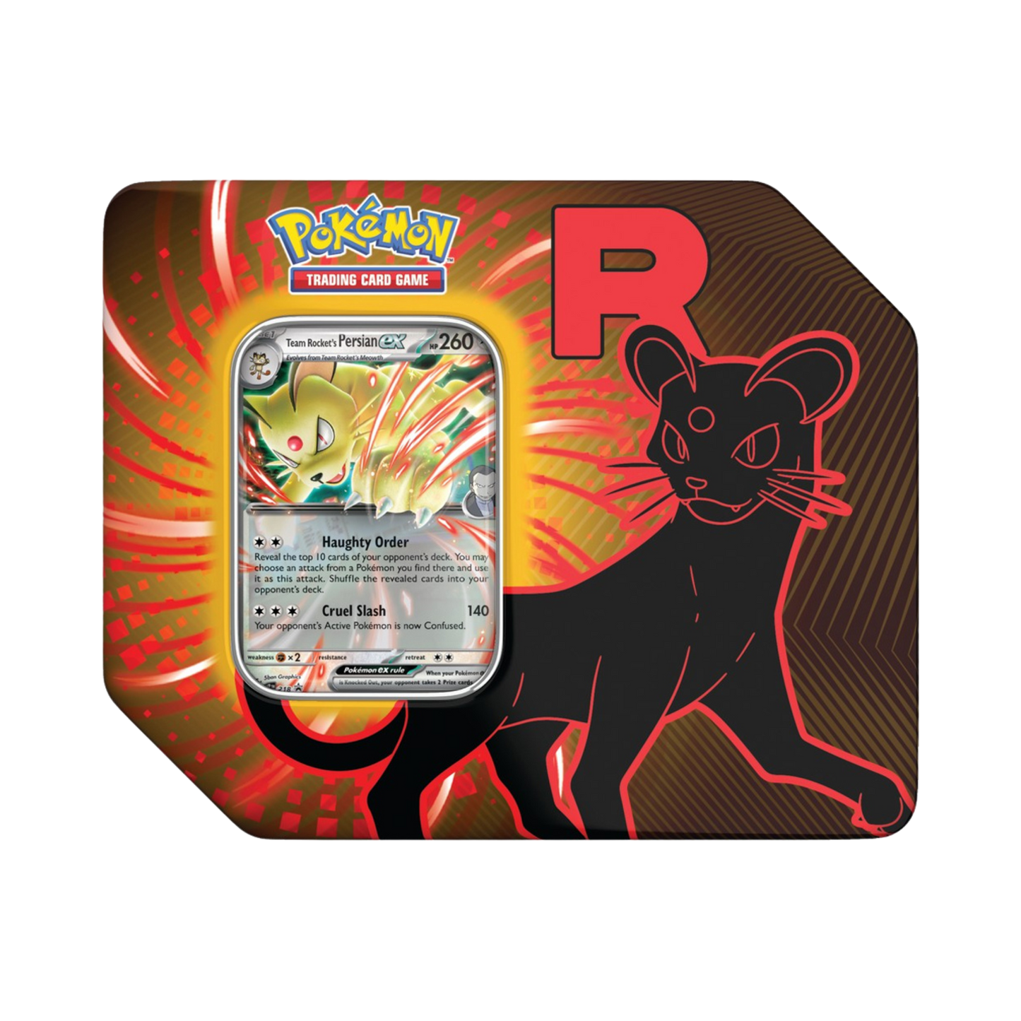 Team Rocket Tin [Team Rocket's Persian ex]