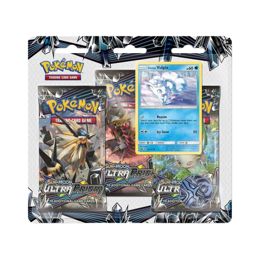 Ultra Prism 3 Pack Blister [Alolan Vulpix]