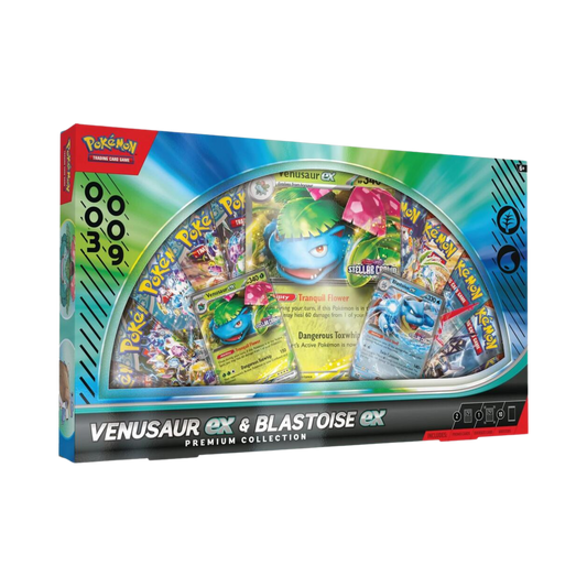 Venusaur ex & Blastoise ex Premium Collection