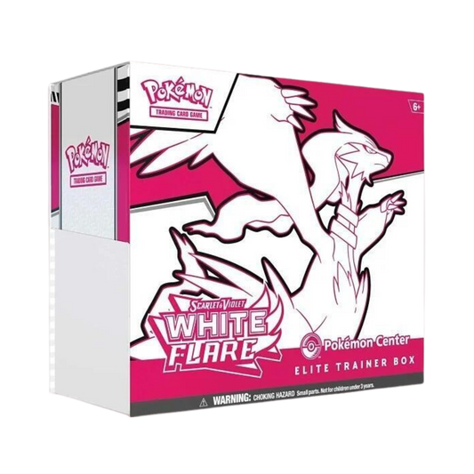 White Flare Pokemon Center Elite Trainer Box