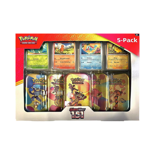 Costco 151 Exclusive 5-pack Mini Tins [1x Random Artwork]