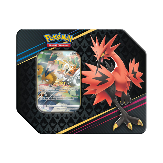 Crown Zenith Tin [Galarian Zapdos]