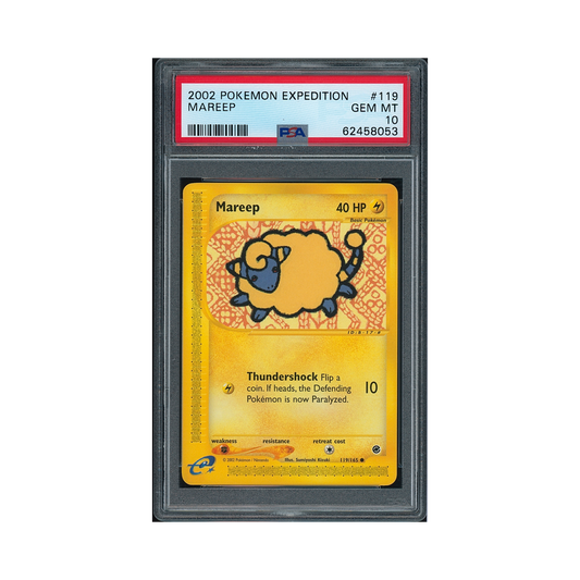 2002 Pokémon Expedition Mareep #119 PSA 10
