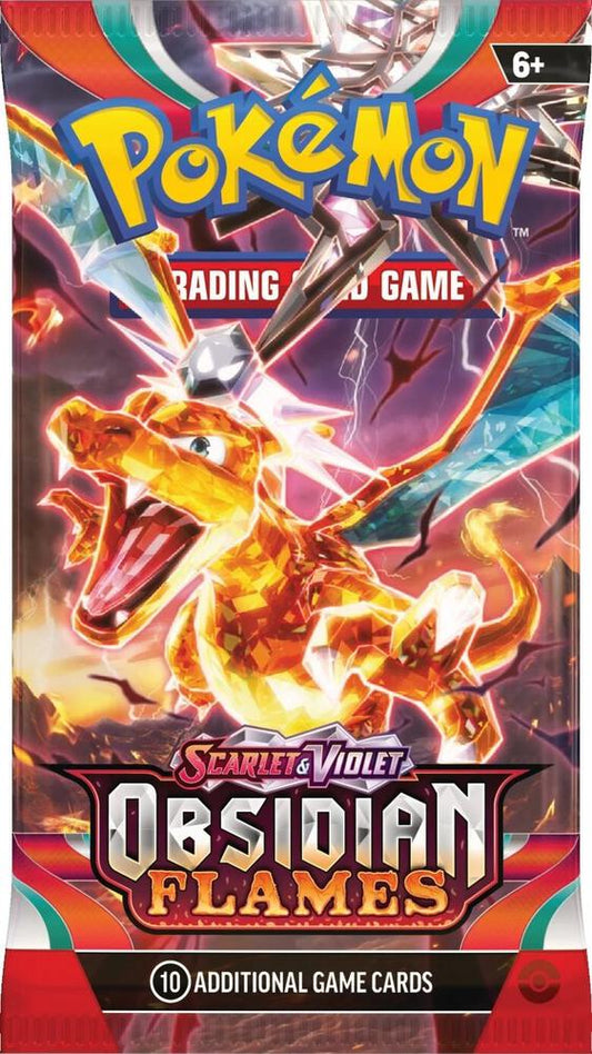 Pokemon Obsidian Flames Booster Pack (1x Random Art)