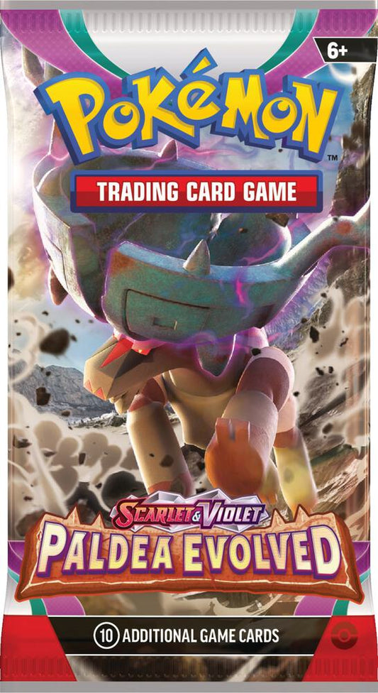 Pokemon Paldea Evolved Booster Pack (1x Random Art)