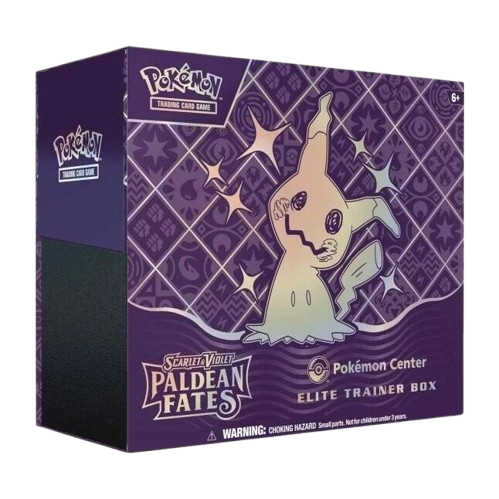 Pokemon S&V Paldean Fates Pokemon Center Elite Trainer Box