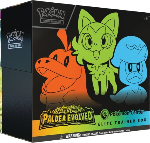 Pokemon S&V Paldea Evolved Pokemon Center Elite Trainer Box