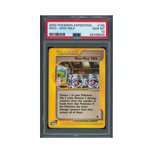 2002 Pokémon Expedition Moo-moo Milk #155 PSA 10