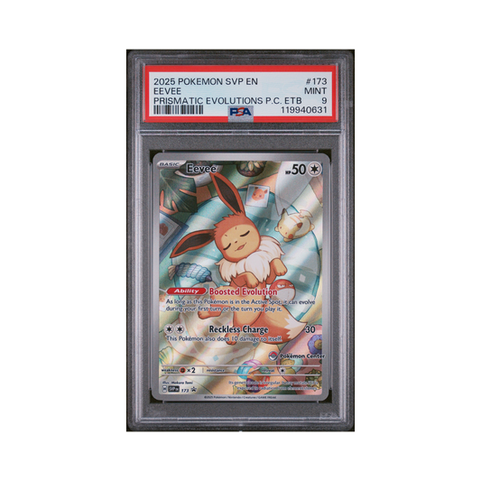 2025 Pokémon Svp Black Star Promo Eevee #173 PSA 9