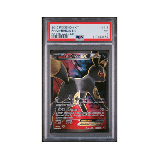 2016 Pokémon XY Fates Collide Umbreon EX #119 PSA 7