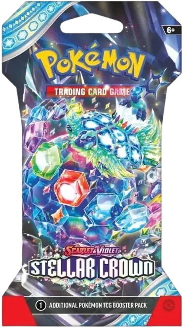 Stellar Crown Sleeved Booster Pack [1x Random Artwork]