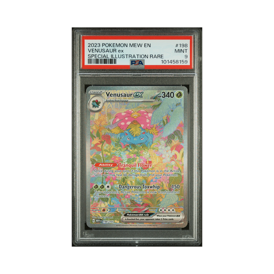 2023 Pokémon Mew 151 Venusaur EX #198 PSA 9