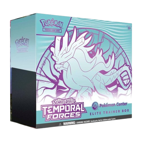 Pokemon Scarlet & Violet Temporal Forces Pokemon Center Elite Trainer Box [Walking Wake]